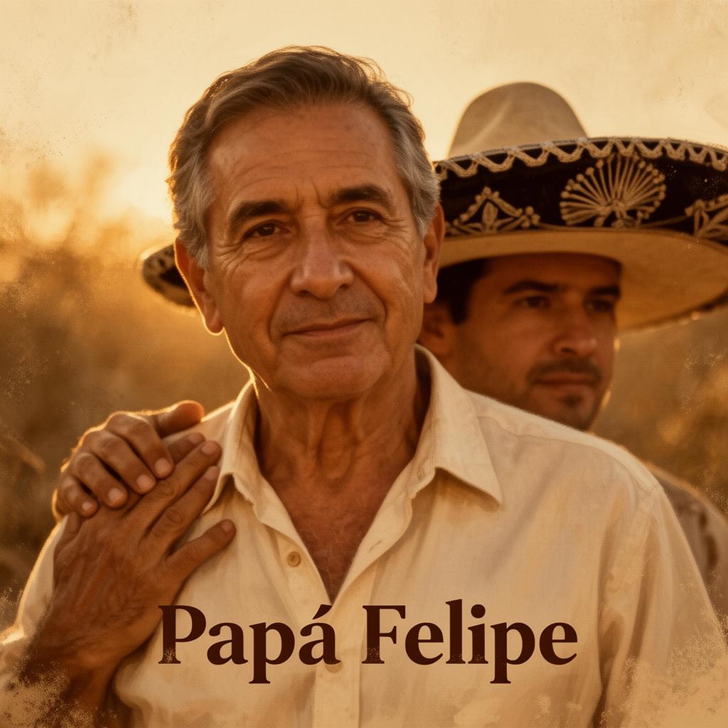 Portada de la canción para papá Felipe